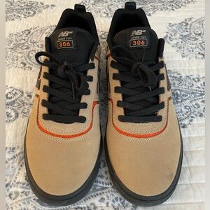 Men’s New Balance Jamie Foy 306 Size 12 GUC Khaki Black Orange